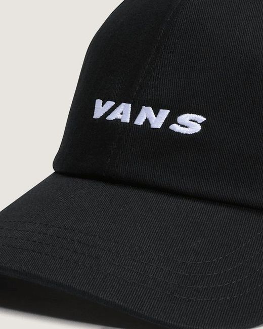 Vans Black Check Side Snapback Hat for men