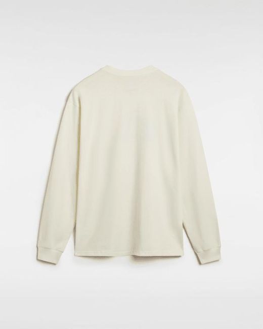 Vans Property Of Tee Met Lange Mouwen, Grootte in het Natural voor heren