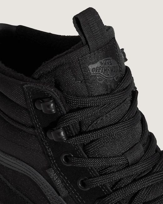 Vans Black Sk8-Hi Waterproof Insulated Shoes for men