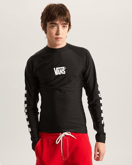 Vans Black Rashguard for men