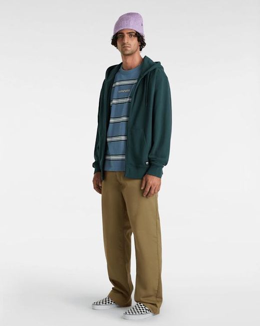 Vans Green Authentic Chino Loose Trousers for men