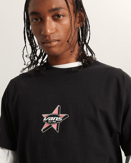 Vans Black Starmarked T-Shirt for men