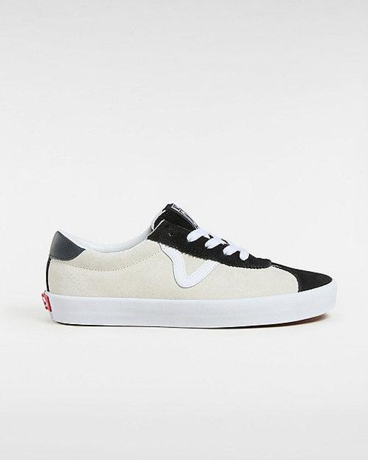 Vans White Sport Low Suede Shoes (/)