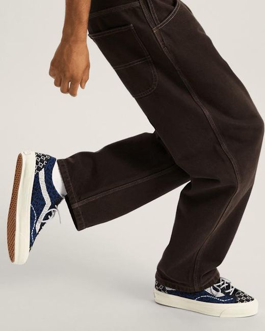 Vans Blue Premium Old Skool Shoes for men