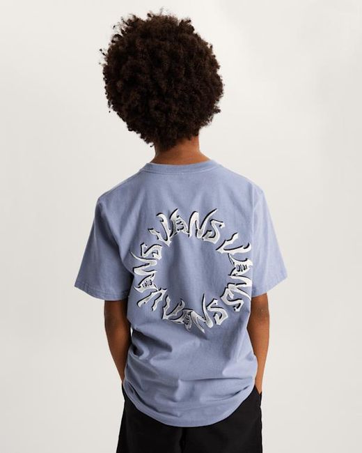 Vans Blue Kids Wild Circle T-Shirt (8-14 Years)