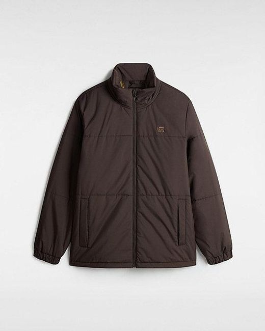 Vans Brown Mte Norris Puffer Jacket (Turkish Coffee) for men