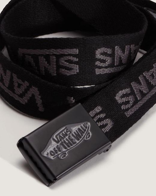 Vans Black Drop V Web Belt for men
