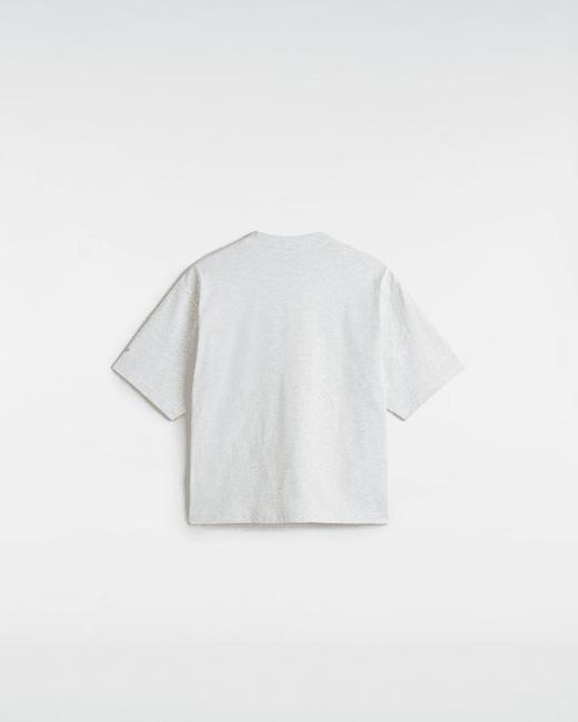 Vans White Skate Ying Yang Eyes T-Shirt for men