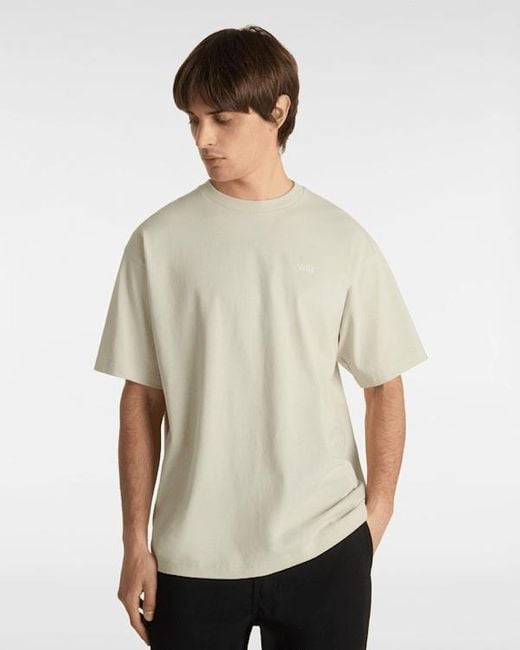 Vans White Left Chest Ii Loose Ss Oatmeal for men
