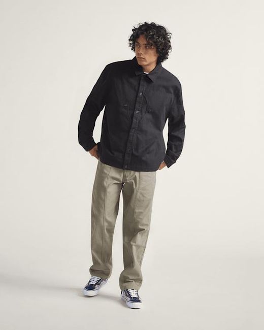 Vans Otw Trench Broek, Grootte in het Natural voor heren