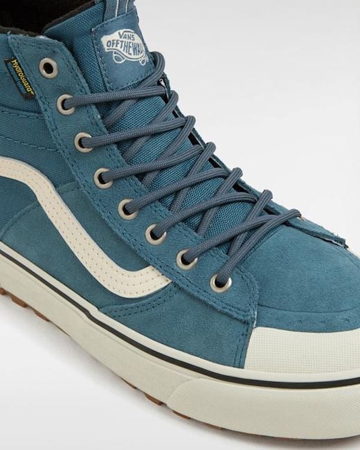 Vans Blue Mte Sk8-Hi Waterproof Schuhe, Mann, Größe