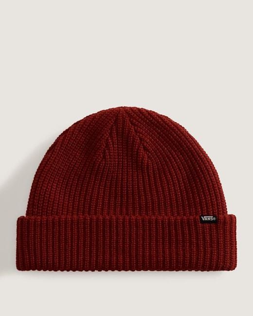 Vans Core Basic Cuff Beanie, Grootte in het Red voor heren