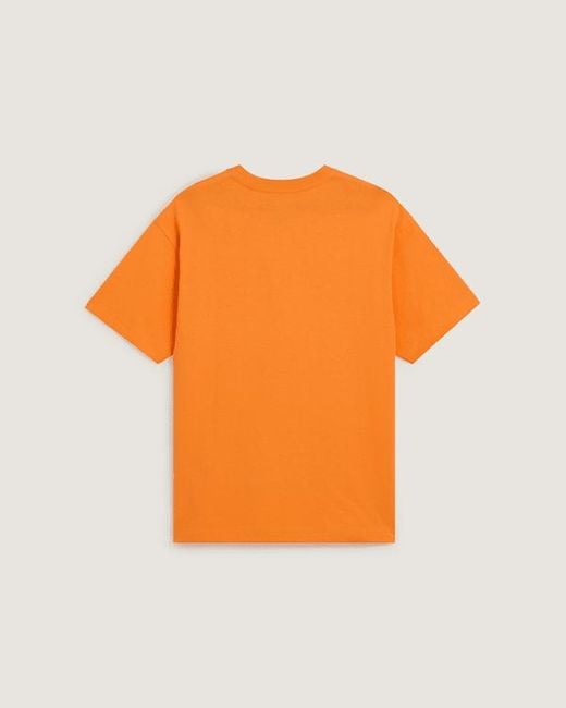 Vans Left Chest Loose Fit Short Sleeve T-Shirt, Herren, Größe in Orange für Herren