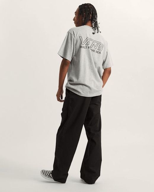 Vans Buckled Tee, Grootte in het Gray voor heren