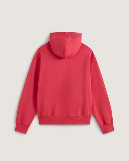 Vans Red Milano Pullover Hoodie for men