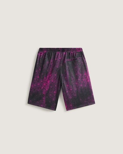 Vans Purple Mesh Wreckpack Shorts for men