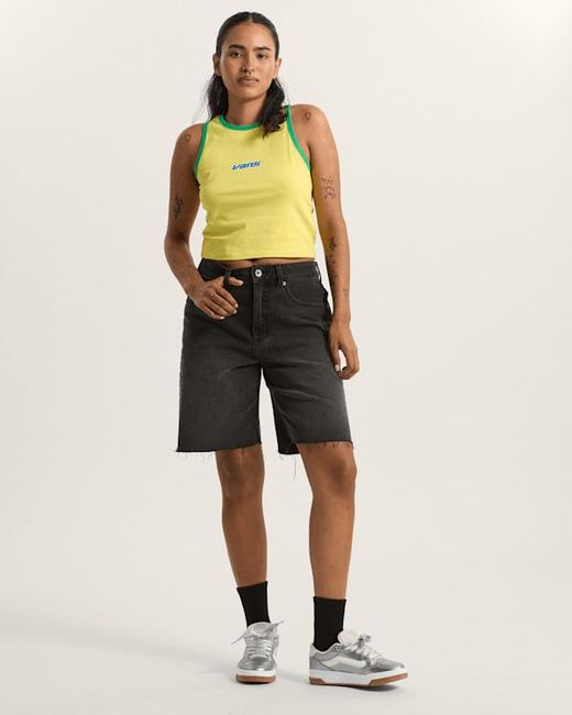 Vans Yellow Retro Speed Tank T-Shirt
