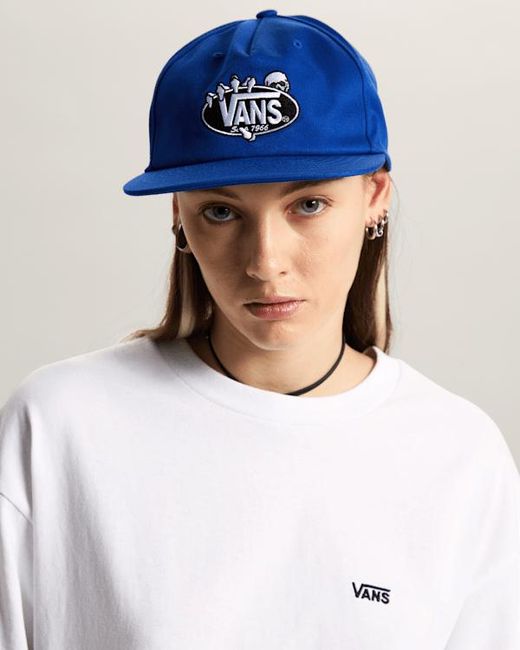 Vans Blue Show Off Snapback Hat for men
