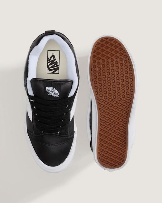 Vans Black Knu Skool Shoes for men