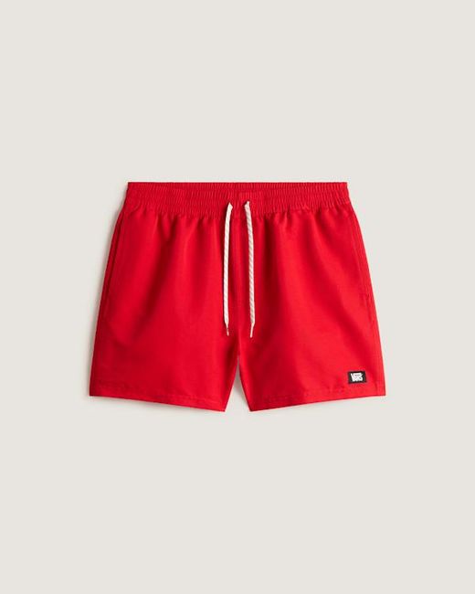 Vans Red Primary Ii Elastic Boardshorts for men