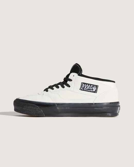 Vans White Premium Half Cab Shoes for men