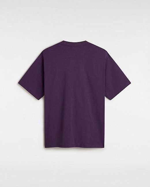 Vans Purple Essential Loose T-Shirt (Gothic Grape) for men