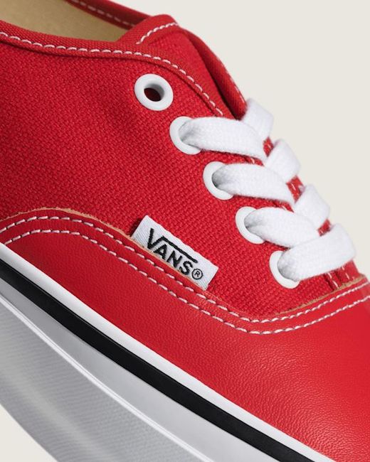 Vans Red Otw Authentic 44 Siped Vibram for men