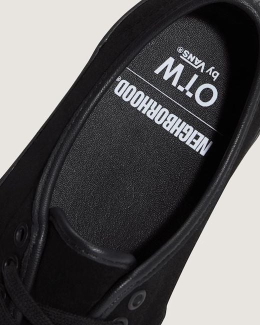 Vans Black Otw By X Neighborhood Authentic 44 Shoes for men