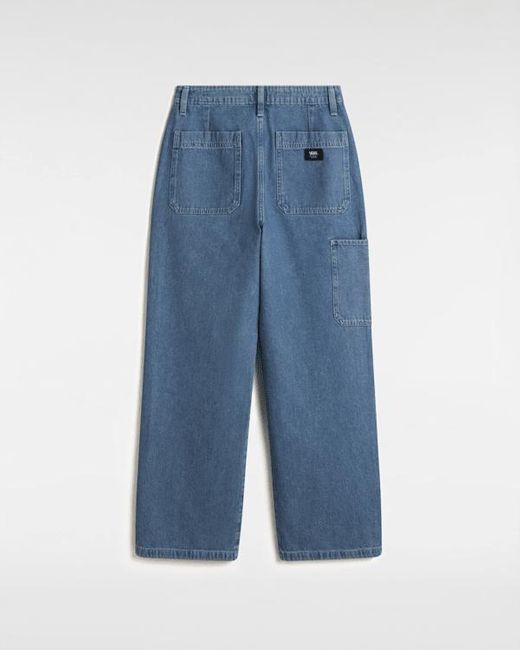 Vans Blue Union Relaxed Denim Carpenter Trousers