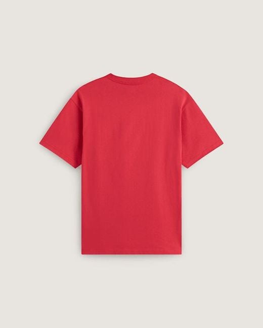 Vans Red Milano T-Shirt for men