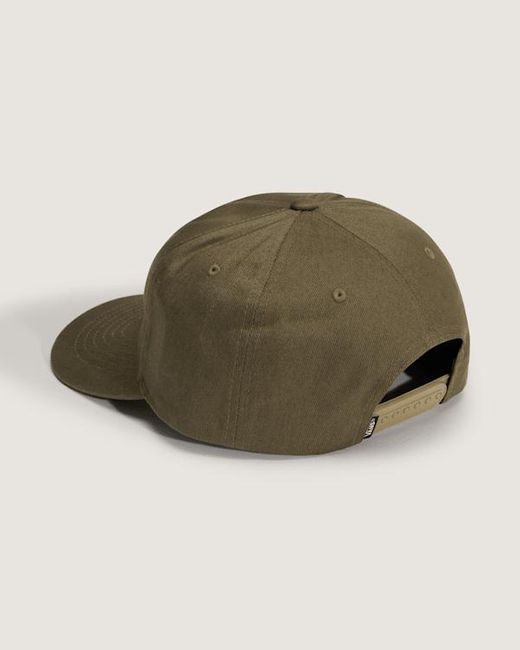 Gorra Con Cierre Ajustable Trasero Y Logotipo Drop V, Hombre, Talla Vans de hombre de color Green