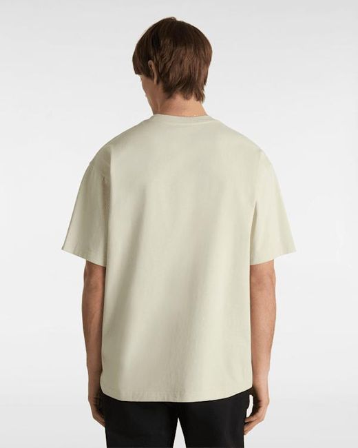 Vans White Left Chest Ii Loose Ss Oatmeal for men