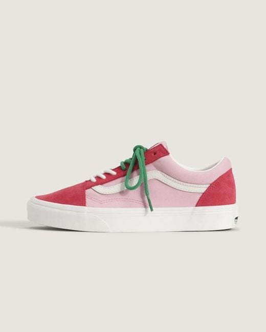 Vans Pink Old Skool Shoes for men