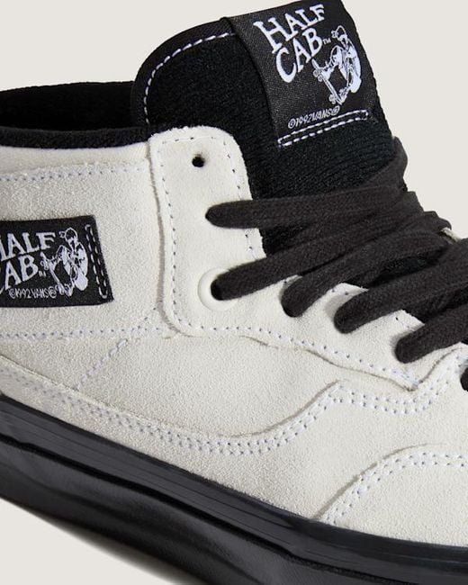 Vans White Premium Half Cab Shoes for men