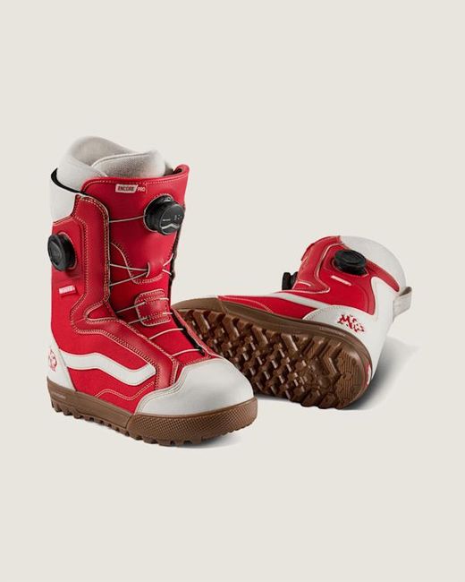 Vans Red Encore Pro Snowboard Boot