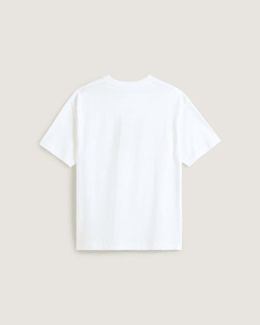 Vans White Happy Spike Short Sleeves for men