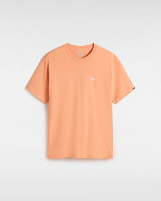 Vans Left Chest Logo T-shirt in Orange für Herren