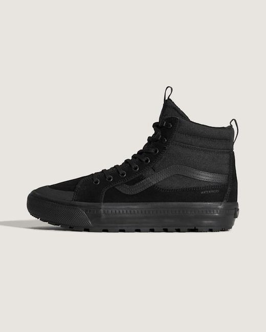 Vans Black Sk8-Hi Waterproof Insulated Shoes for men