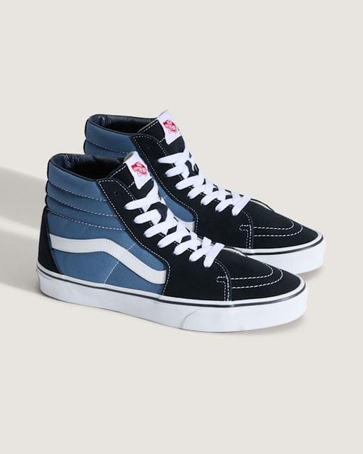 Vans Blue Sk8-Hi Shoes