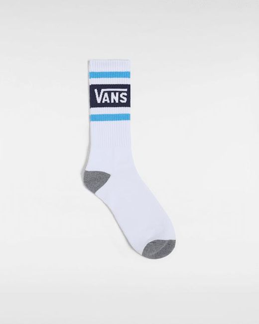 Calcetines Altos Drop V (1 Par) Hombre, Talla Vans de color White