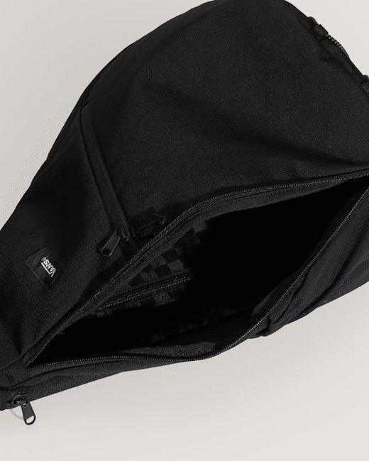 Vans Black Reach Sling Crossbody Bag for men