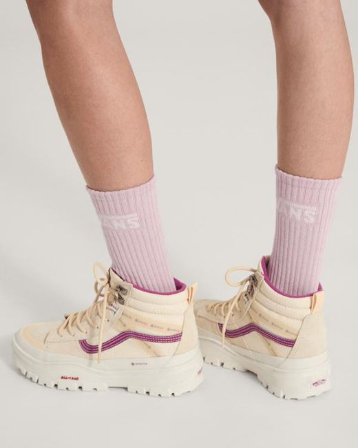 Vans Natural Classic Crew Socks (3 Pairs) Size: L (8.5-12​ for men