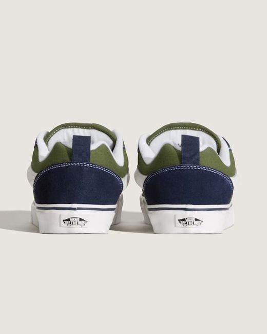 Vans White Knu Skool Shoes for men