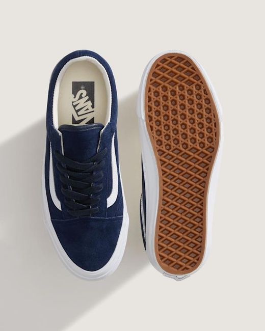 Vans Blue Premium Old Skool Shoes for men