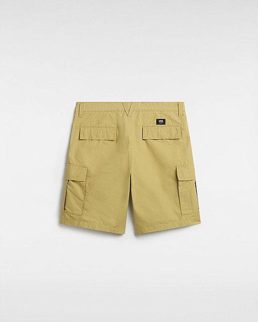 Vans Yellow Service Cargo Relaxed Shorts for men