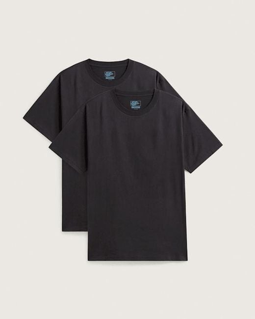 Vans Basic T-Shirt (2Er-Pack) Herren, Größe in Black für Herren
