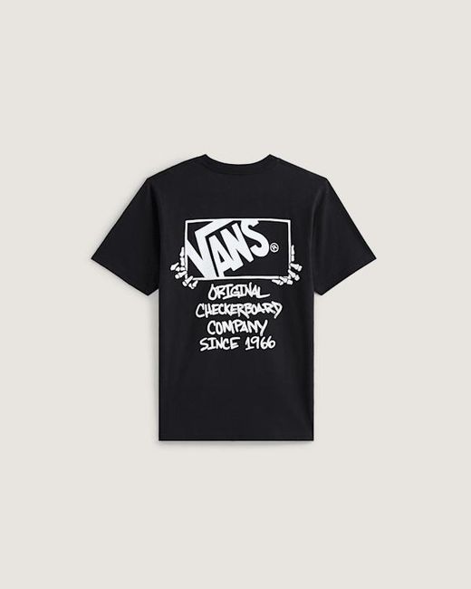 Vans Black Kids Framework T-Shirt (8-14 Years)