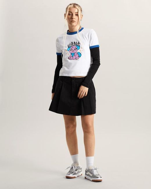 Vans Blue Puppy Ringer T-Shirt