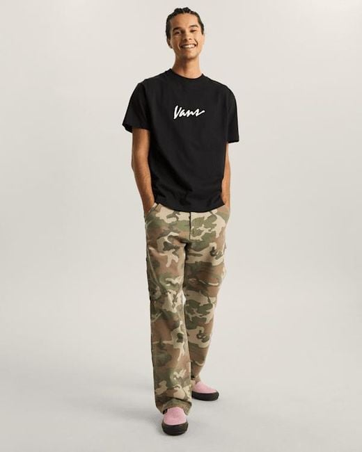 Vans Drill Chore Carpenter Loose Broek, Grootte in het Multicolor voor heren