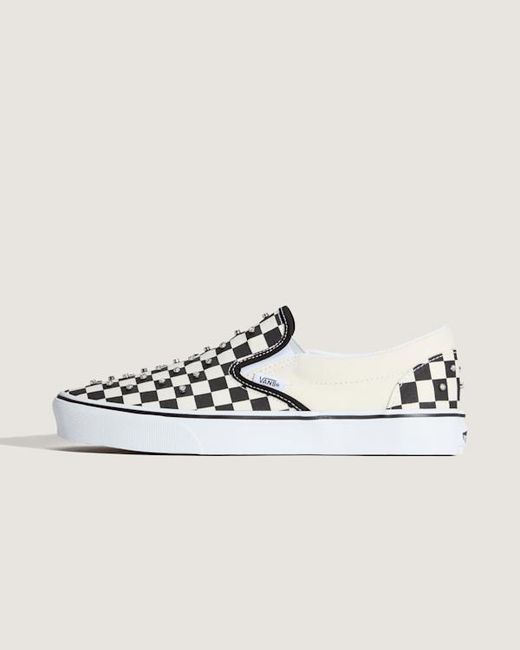 Vans Metallic Slip-On Checkerboard Shoes for men